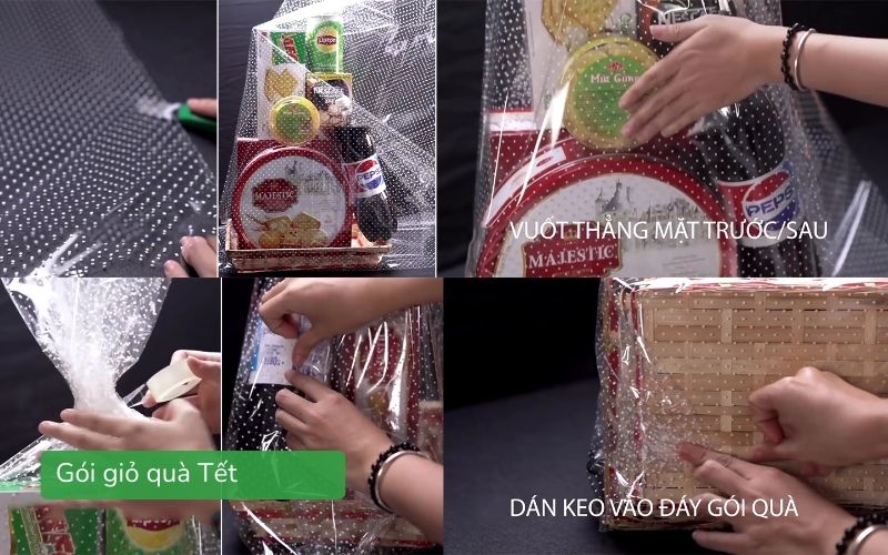 Gói giỏ quà Tết