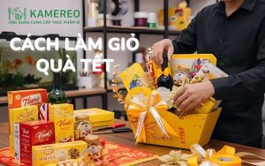 Hướng dẫn cách làm giỏ quà Tết đơn giản, đẹp dành tặng người yêu quý