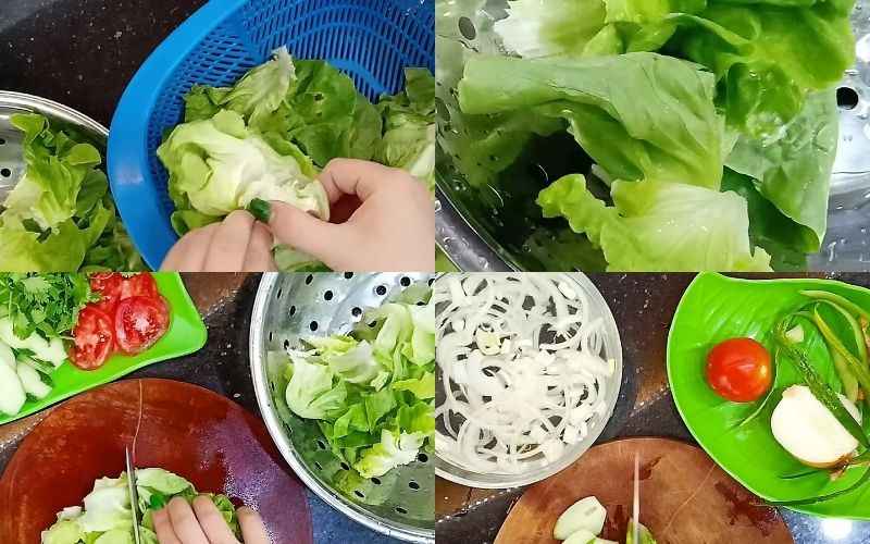 Pre-processing the ingredients