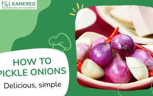 How to pickle onions and shallots in a delicious, crispy, sweet and sour sauce that isn’t bitter and doesn’t develop mold.