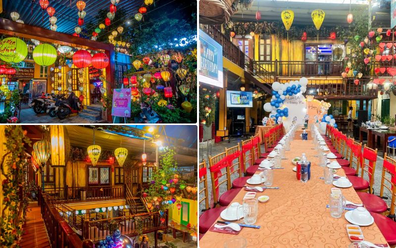 Làng Hoa có không gian yên tĩnh, mang đến cảm giác thư thái cho thực khách