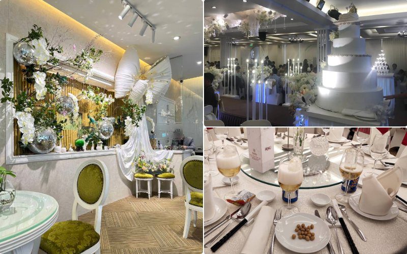 Bạch Kim hỗ trợ khách hàng từ khâu chọn thực đơn đến thiết kế sân khấu