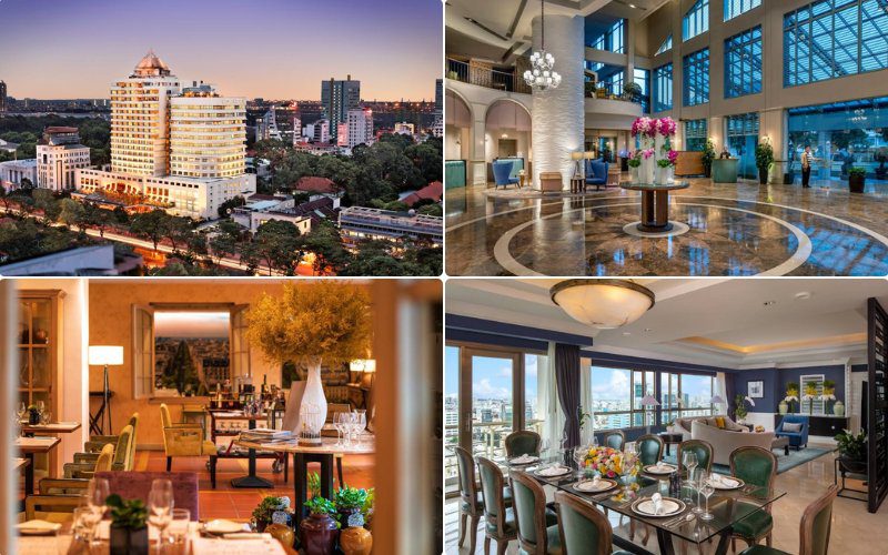 Sofitel Saigon Plaza được thiết kế theo phong cách Pháp sang trọng