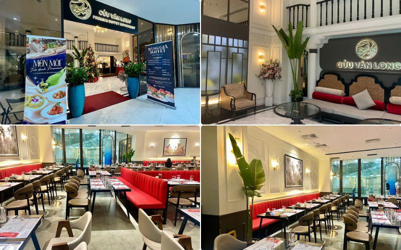 Cửu Vân Long mang đến thực đơn buffet hơn 200 món
