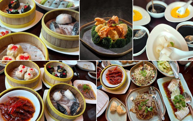Thực đơn đa dạng các món dim sum để bạn thỏa sức lựa chọn