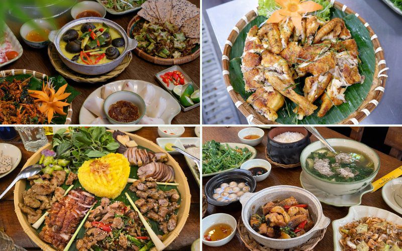 Thực đơn món Bắc truyền thống chuẩn vị của Tràng An Quán