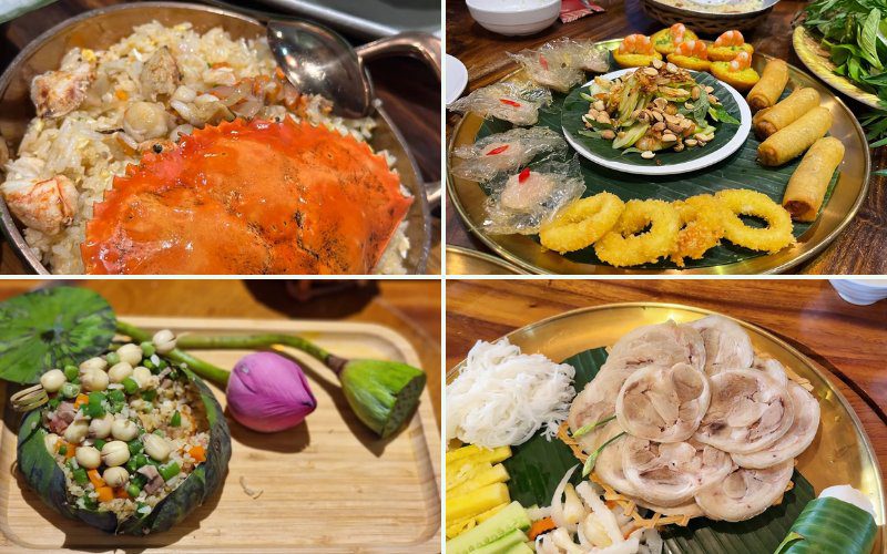 Hoàng Tâm có thực đơn món Nam Bộ dân dã, đậm đà hương vị truyền thống