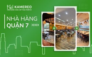 Nhà hàng Quận 7 có không gian đẹp và menu chất lượng
