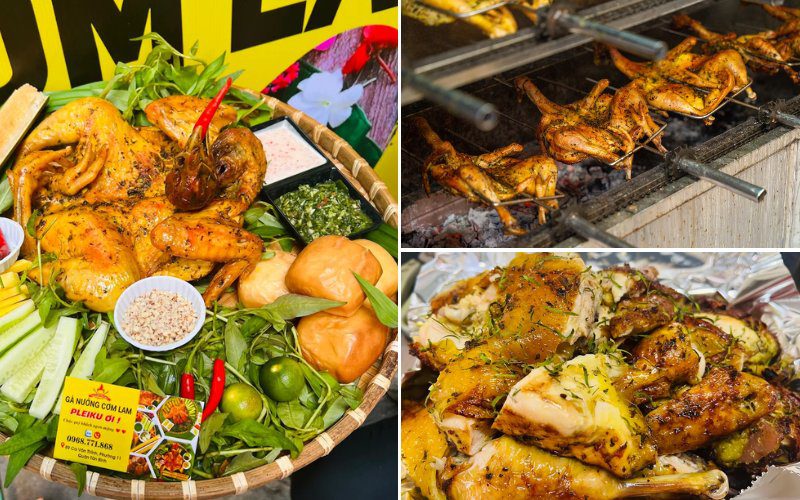 Gà Nướng Cơm Lam Pleiku Ơi chinh phục thực khách nhờ hương vị thơm ngon cùng nước chấm độc quyền