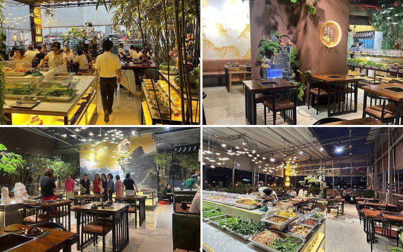 Tuệ Tự Tâm có kiến trúc Phật Giáo đặc trưng cùng khu vực sân thượng lộng gió với tầm nhìn bao trọn thành phố