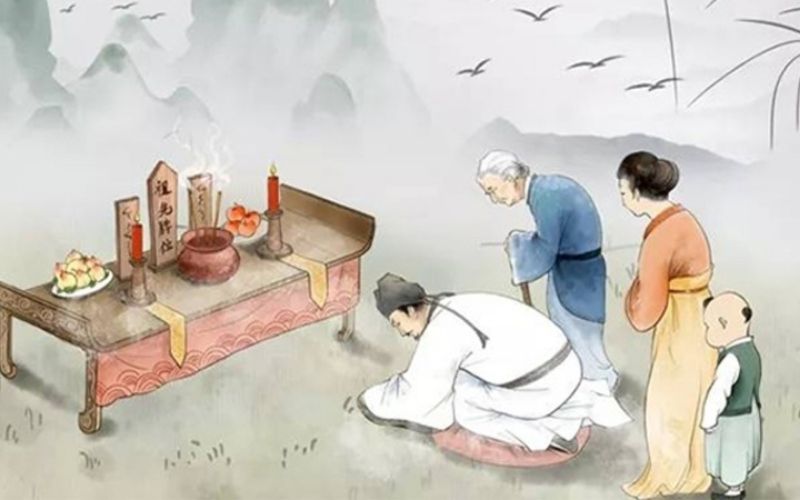 The origin of the Cold Food Festival (Han Shi Festival) is the same as that of the Jie Zi.