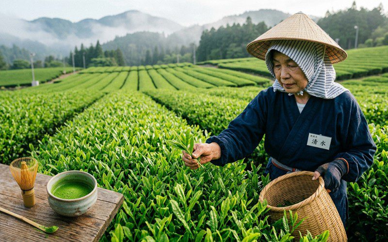 Xuất xứ và vùng nguyên liệu ảnh hưởng đến giá thành bột matcha