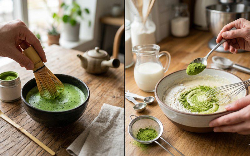 Matcha dùng pha chế thường có giá thành cao hơn làm bánh
