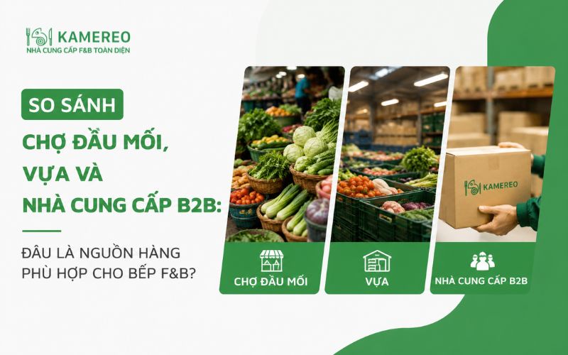 So Sánh Chợ Đầu Mối Vựa Và Nhà Cung Cấp B2B