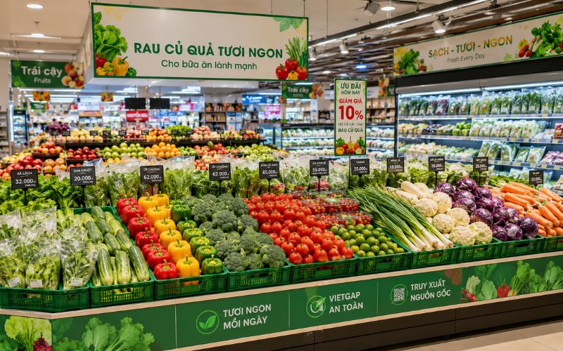Nông sản Dũng Hà chuyên cung cấp sản phẩm cho siêu thị