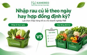 Daily or recurring contract orders for fruits and vegetables