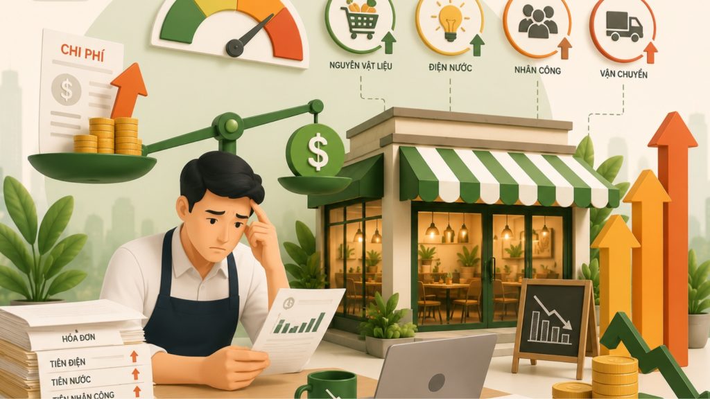 Áp lực lớn từ chi phí​