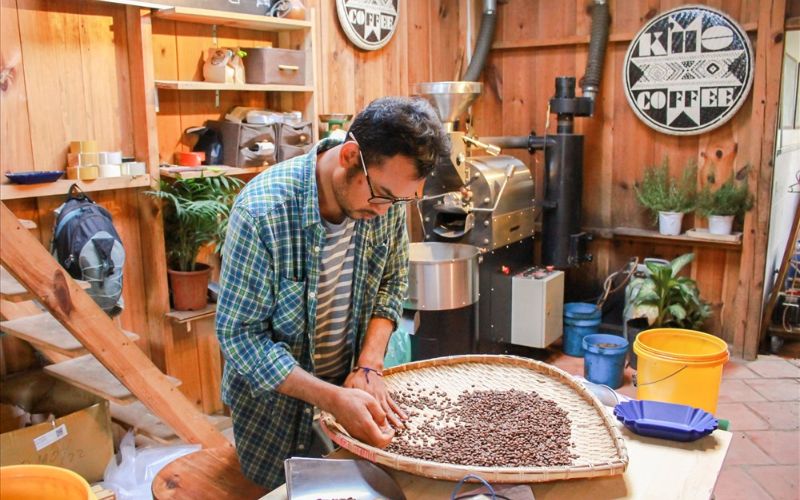 Cà phê hạt Arabica, Robusta và specialty coffee của Cà Phê LangBiang Hà Nội được rang mộc theo yêu cầu