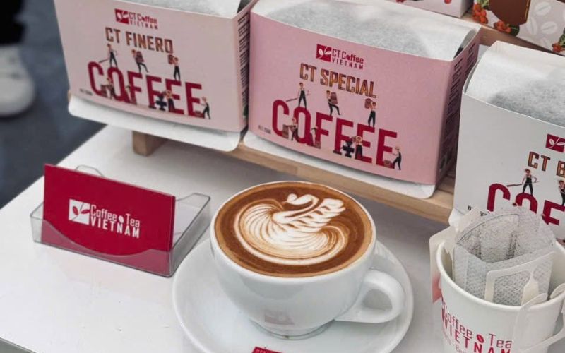 Cà phê hạt pha máy, cà phê rang xay và cà phê blend của Coffee & Tea VN