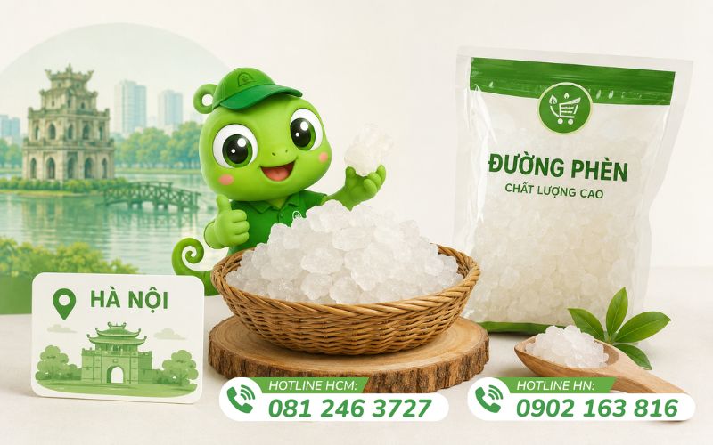 Kamereo cung cấp đường phèn và nguyên liệu F&B