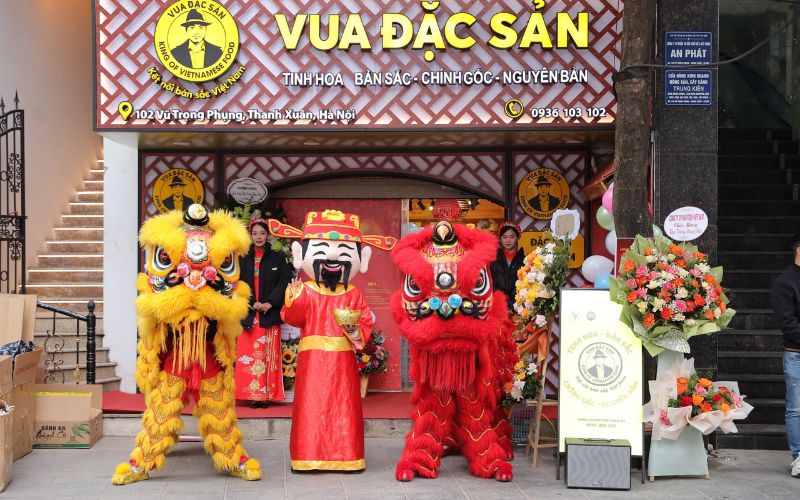 Đường phèn và đặc sản tại Vua Đặc Sản