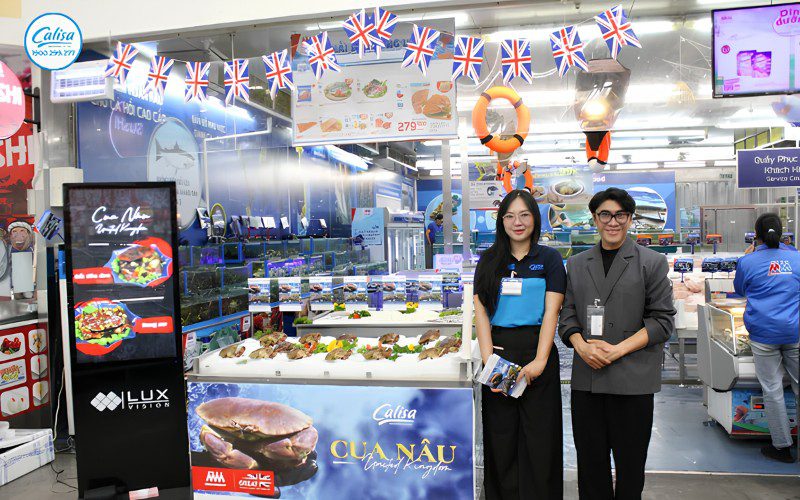 Calisa Foods nhập trực tiếp hải sản cao cấp, giá cạnh tranh không qua trung gian