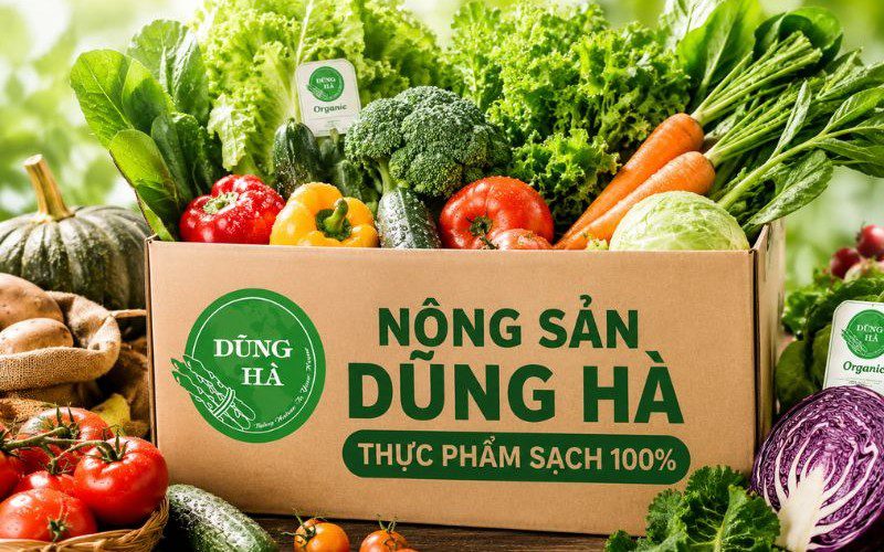 Nông sản Dũng Hà với cửa hàng chuyên cung cấp rau củ VietGAP