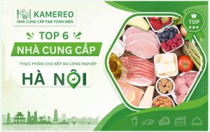 Nguồn cung cấp thực phẩm cho bếp ăn công nghiệp Hà Nội uy tín