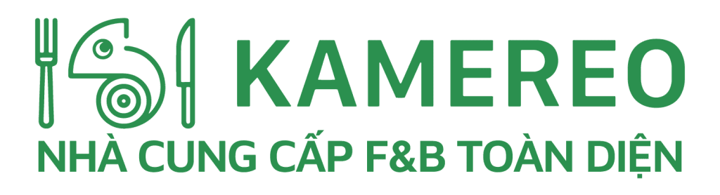 Logo Kamereo ngang xanh