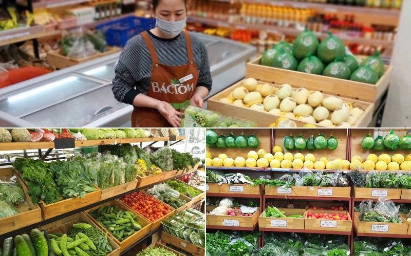 Cửa hàng thực phẩm sạch Bác Tôm Hà Nội