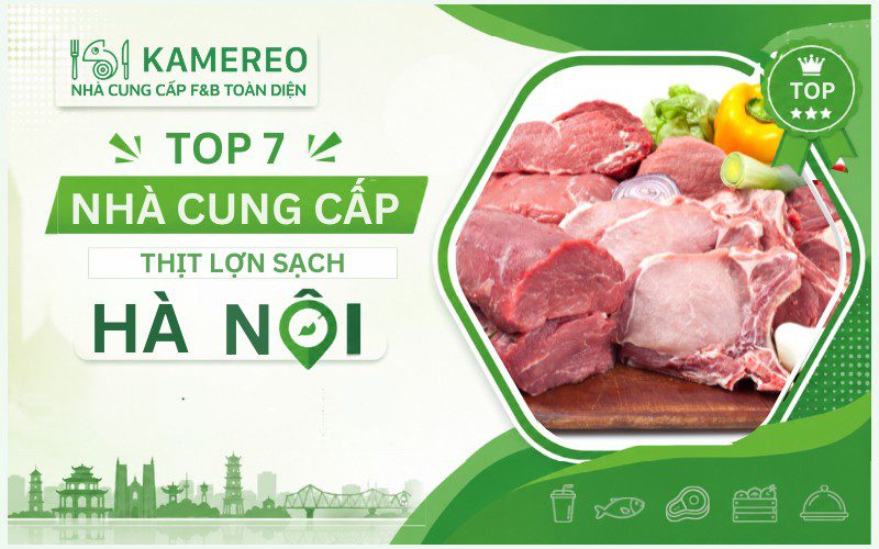 Nhà cung cấp thịt lợn sạch Hà Nội uy tín, chất lượng