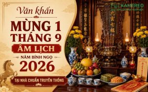 văn khấn mùng 1 tháng 9