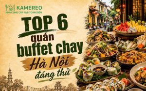 Quán buffet chay Hà Nội đáng thử