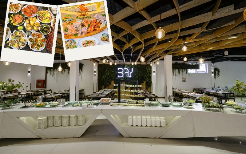 Bay Seafood Buffet Hà Nội chuyên phục vụ đa dạng các món hải sản tươi