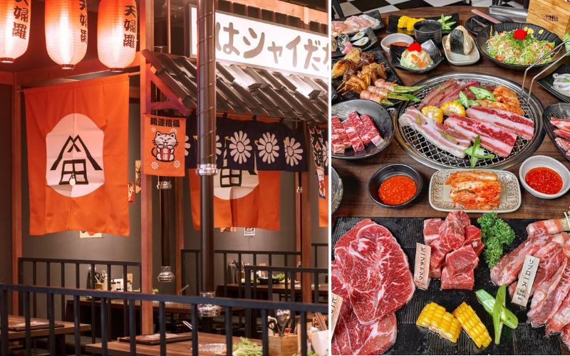 Yakimono buffet nướng Nhật Bản Hà Nội