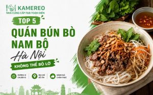 Quán bún bò Nam Bộ Hà Nội không thể bỏ lỡ