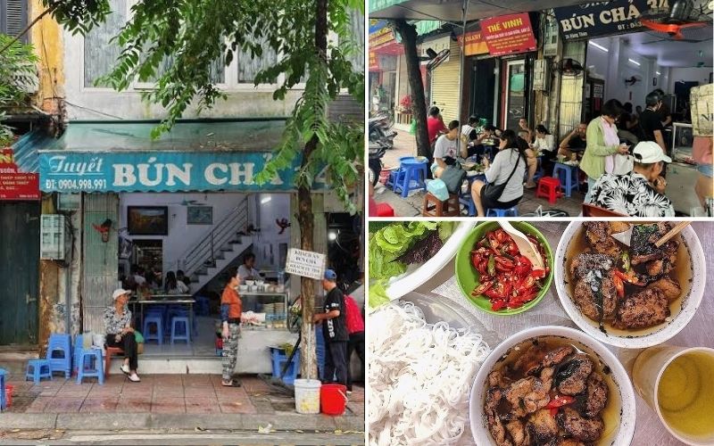 Bún chả 34 Hàng Than là lựa chọn lý tưởng tại khu vực phố cổ