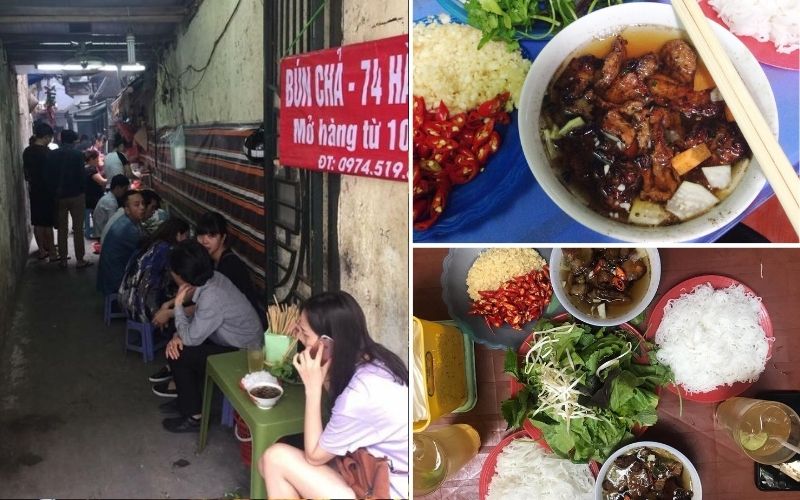 Bún chả 74 Hàng Quạt chú trọng vào chất lượng món ăn