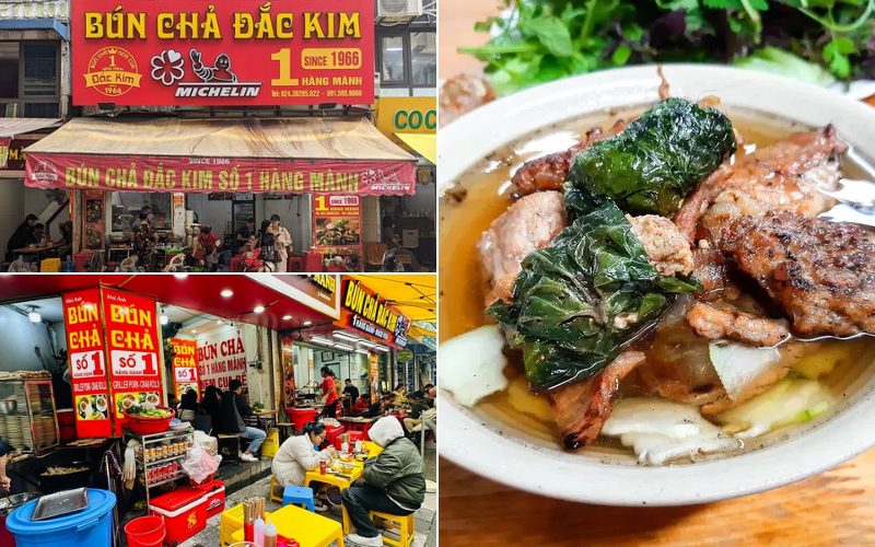 Bún Chả Đắc Kim Hàng Mành – quán gốc bún chả Hàng Mành Hà Nội