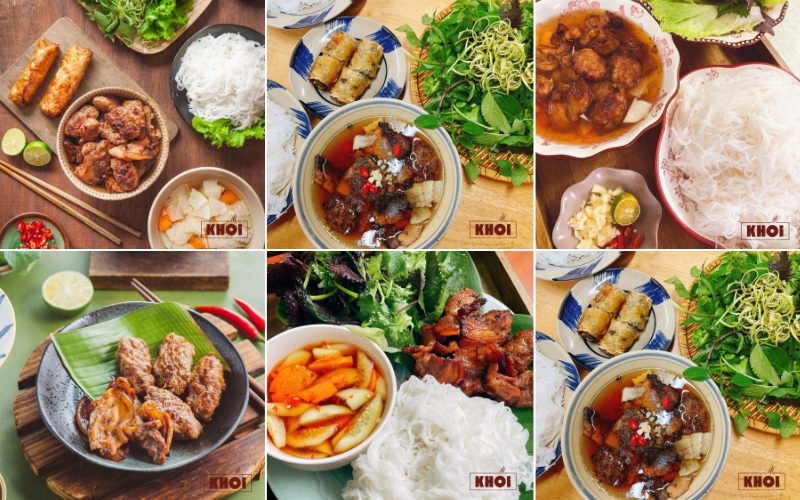 Tiệm Bún Chả Khói by Đắc Kim Hàng Mành