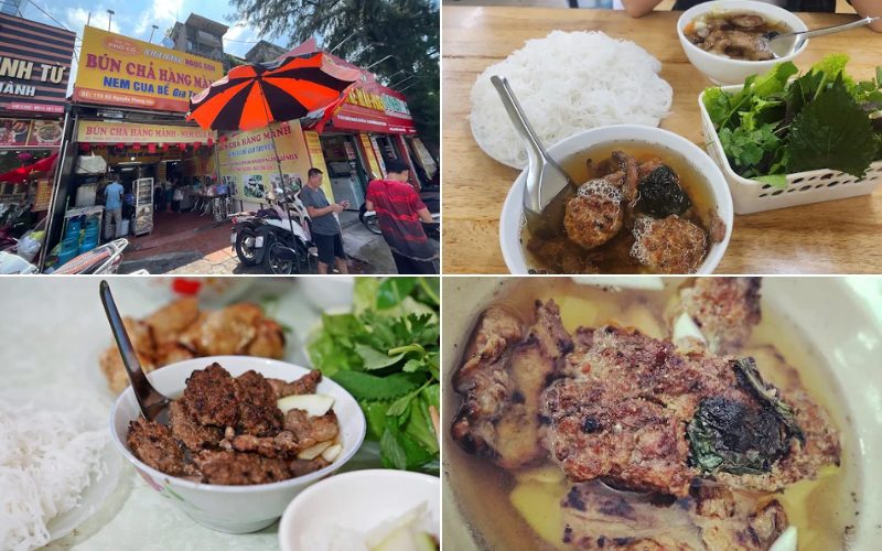 Bún Chả Hàng Mành Ngọc Sơn Nguyễn Phong Sắc