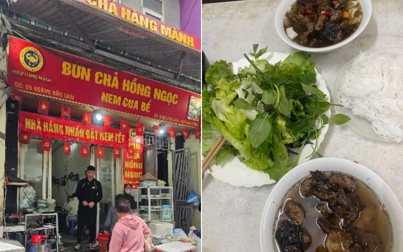 Bún Chả Hàng Mành Hoàng Văn Thái
