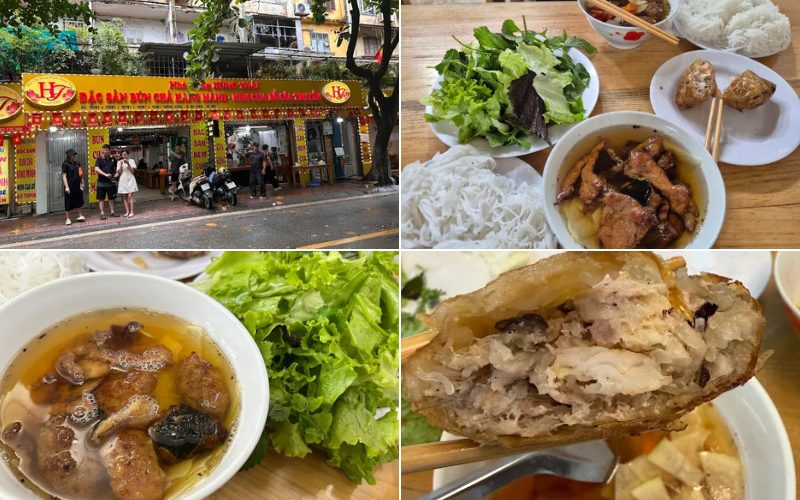 Bún Chả Hàng Mành Thành Công Hùng Thái