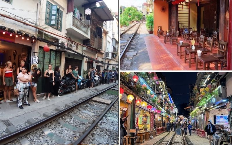30 Train Coffee với ly cà phê sữa bên đường ray Phùng Hưng Hà Nội