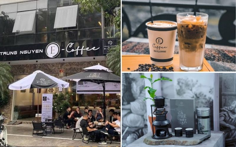 Trung Nguyên E-Coffee Hà Nội với không gian quán
