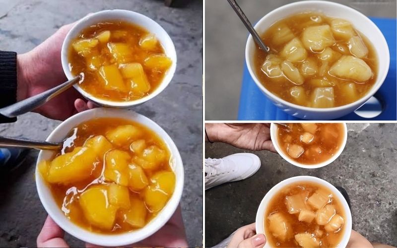 Chè sắn nóng Lý Quốc Sư cho ngày Hà Nội trở lạnh