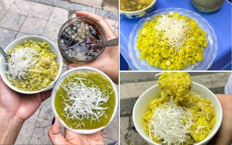 Xôi chè phố cổ Lê Thịnh với các món truyền thống