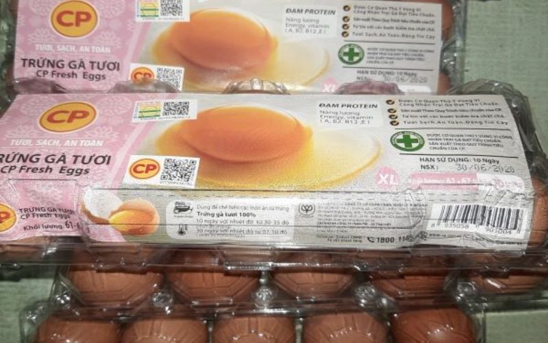Trứng gà công nghiệp C.P Việt Nam cung cấp số lượng lớn cho bếp ăn và nhà hàng tại Hà Nội