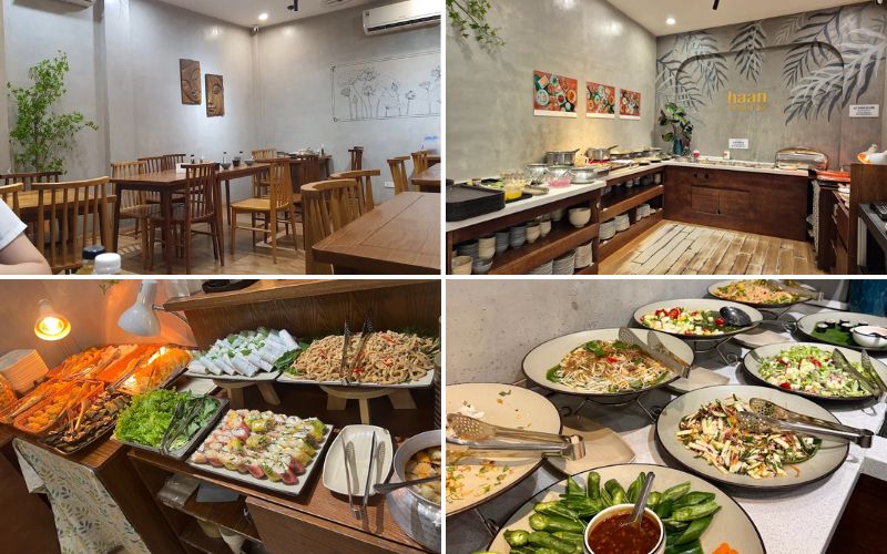 Haan Vegan - buffet chay ngon ở Hà Nội với không gian xanh mát