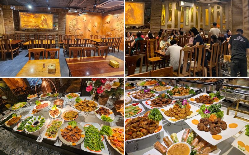Buffet Chay Hương Thiền với hơn 50 món chay đa dạng tại Hà Nội
